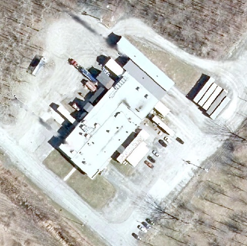 Drummondville, topographical view