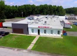Drummondville, front of the plant